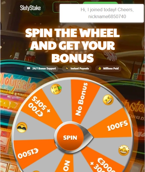SlotyStake Casino
